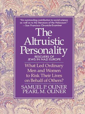 cover image of Altruistic Personality